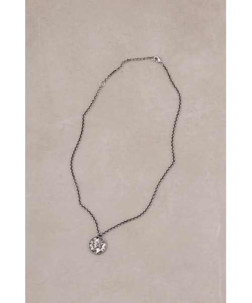 AZUL by moussy（アズールバイマウジー）の「コインヘッドネックレス（ネックレス・メンズ・ブラック/シルバー/ゴールド・FREE）」の6枚目の写真