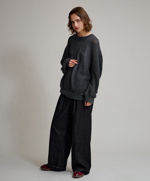 セール】LOOSE MESH KNIT / ルーズメッシュニット（ニット