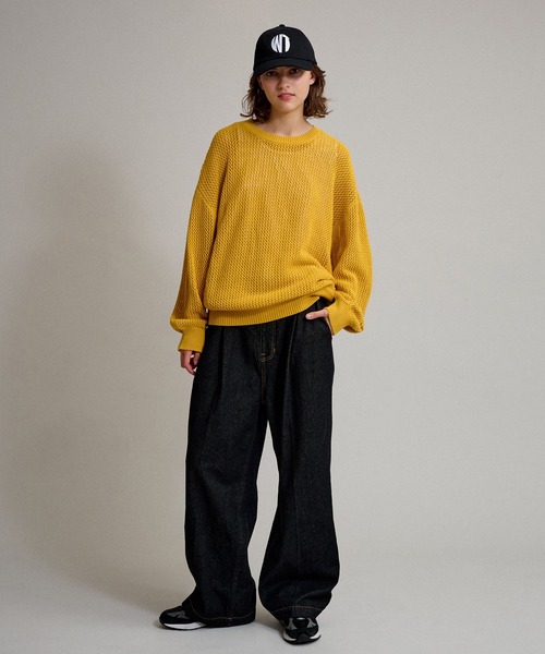 セール】LOOSE MESH KNIT / ルーズメッシュニット（ニット