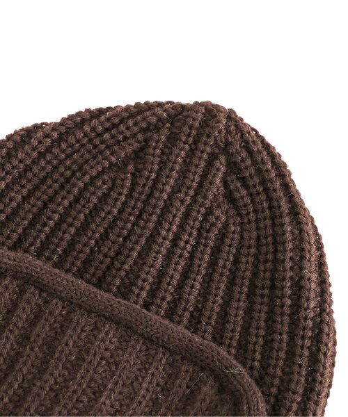 apres les cours(アプレレクール)の「耳当て付きニットフライトキャップ(ニットキャップ/ビーニー・キッズ・ブラウン/アイボリー・54/50)」の15枚目の写真