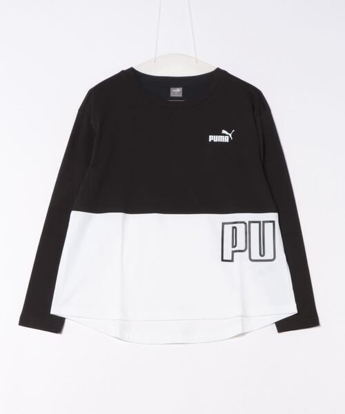PUMA(プーマ)の「PUMA プーマ ウィメンズ プーマ パワー MX 長袖 Tシャツ(Tシャツ/カットソー・レディース・ブラック/ホワイト・X-LARGE/MEDIUM/SMALL/LARGE)」の4枚目の写真