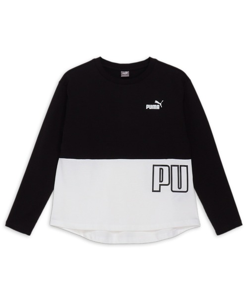 PUMA(プーマ)の「PUMA プーマ ウィメンズ プーマ パワー MX 長袖 Tシャツ(Tシャツ/カットソー・レディース・ブラック/ホワイト・X-LARGE/MEDIUM/SMALL/LARGE)」の3枚目の写真
