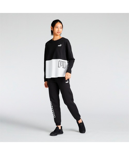 PUMA(プーマ)の「PUMA プーマ ウィメンズ プーマ パワー MX 長袖 Tシャツ(Tシャツ/カットソー・レディース・ブラック/ホワイト・X-LARGE/MEDIUM/SMALL/LARGE)」の7枚目の写真