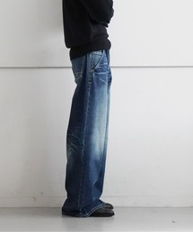 Fax Copy Express ポップアップ限定デニム Fax Copy Express * - 【残りわずか】Indigo Blue Washed
