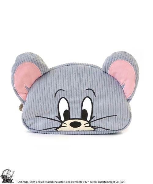 Tom&Jerry(トムアンドジェリー)の「【公式】TOM and JERRY フェイスアップ コーデュロイバッグ(ショルダーバッグ・レディース・グレー/ライトグレー/ブラウン・FREE)」の12枚目の写真