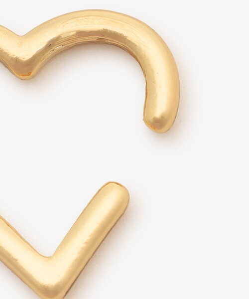 Afternoon Tea(アフタヌーンティー)の「ハートイヤリング(イヤリング・レディース・ゴールド・ONE SIZE)」の2枚目の写真