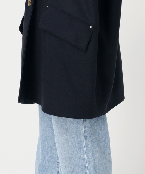 MACKINTOSH/マッキントッシュ 別注 HUMBIE ノーカラーコクーンコート