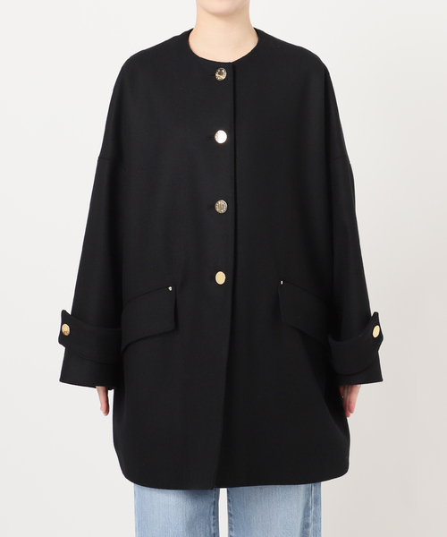 MACKINTOSH/マッキントッシュ 別注 HUMBIE ノーカラーコクーンコート