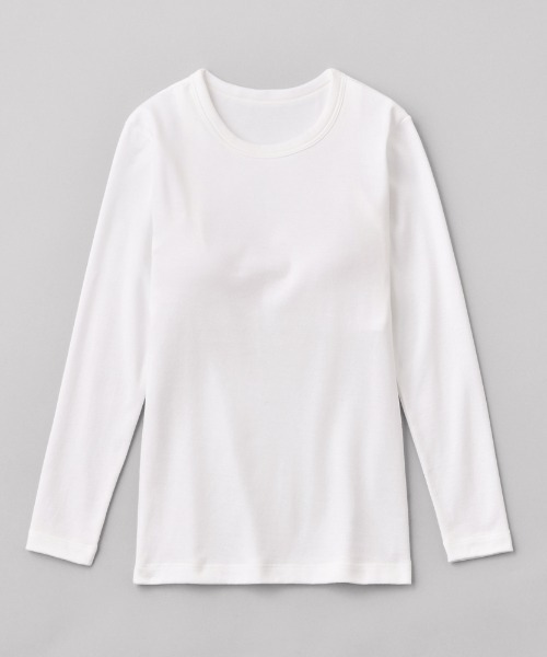 Tuche(トゥシェ)の「Tuche/トゥシェ 7DAYS LOOKS 長袖ブラトップ(Tシャツ/カットソー・レディース・チャコールグレー/ブラック/ホワイト/アイボリー・MEDIUM/LARGE)」の20枚目の写真