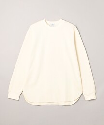 ソフトタッチミニワッフルロングスリーブTシャツ