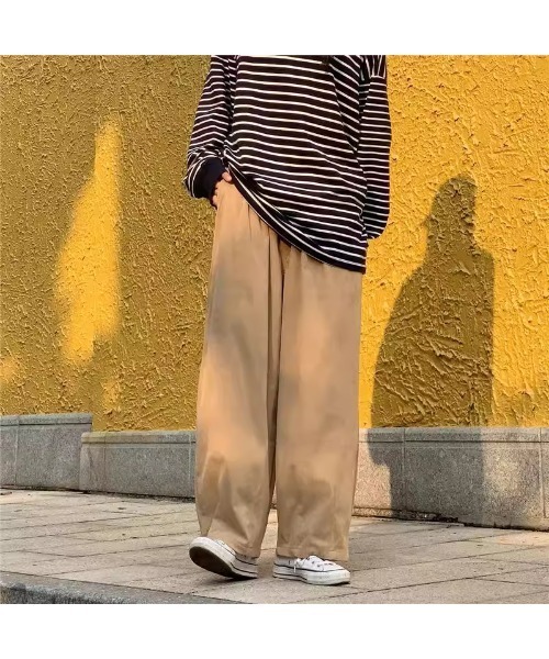 CELENA BEATS（セレナビーツ）の「ワイドコーデュロイパンツ（スラックス・メンズ・ブラウン/カーキ/ブラック・S/M/L）」の17枚目の写真