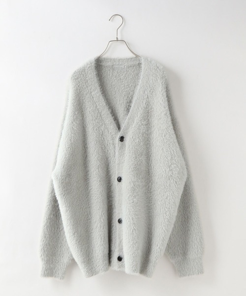 LOWRYS FARM（ローリーズファーム）の「シャギーヤーンカーデ 132974（ニット/セーター・メンズ・グレー/ブルー/ネイビー/レッド・FREE）」の15枚目の写真