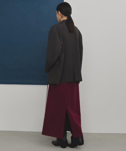 MERLOT（メルロー）の「ダブルブレストテーラードジャケット（テーラードジャケット・レディース・チャコールグレー・FREE）」の19枚目の写真