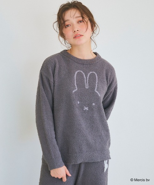セール】【miffy/ミッフィー】もこもこルームウェア長袖トップス