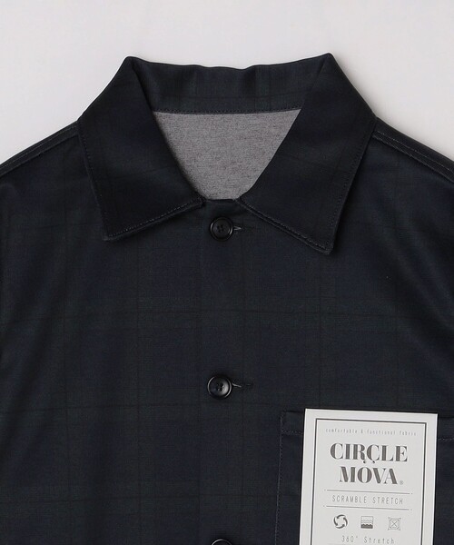 SHIPS Colors(シップス カラーズ)の「SHIPS Colors:〈洗濯機可能〉CIRCLE MOVA(R) プリント ボックス シャツ(シャツ/ブラウス・メンズ・グレー/ブラウン/グリーン・SMALL/MEDIUM/LARGE)」の8枚目の写真
