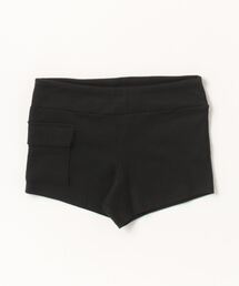 Never mind the XU / Chikashitsu+ | 韓国ファッション nmtc + エヌエムティーシープラス cargo mini shorts カーゴミニショーツ リブショーツ カーゴパンツ タイトパンツ ミニショーツ 韓国ストリート ストリートファッション(その他パンツ)