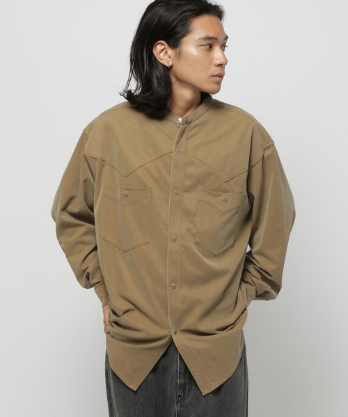 セール】パイピングウエスタンシャツ（シャツ/ブラウス）｜niko and