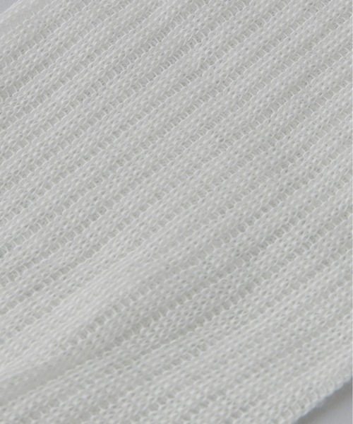 Olu.（オルドット）の「シアーリブハイソックス（ソックス/靴下・レディース・グレー/ホワイト/ブラック・FREE）」の22枚目の写真