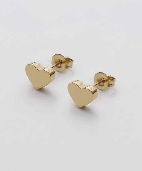 ciite' surgical stainless（シーテサージカルステンレス）の「【 金属アレルギー対応 】 シンプルハートピアス サージカルステンレス   (両耳用)（ピアス（両耳用）・レディース・ゴールド/シルバー・FREE）」の15枚目の写真