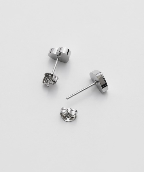 ciite' surgical stainless（シーテサージカルステンレス）の「【 金属アレルギー対応 】 シンプルハートピアス サージカルステンレス   (両耳用)（ピアス（両耳用）・レディース・ゴールド/シルバー・FREE）」の12枚目の写真
