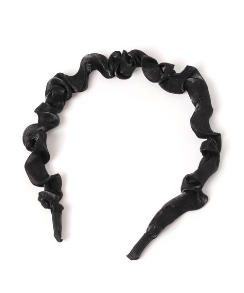 LAKOLE（ラコレ）の「ループシフォンカチューシャ / 156392（カチューシャ・レディース・グレー/ブラック・FREE）」の3枚目の写真