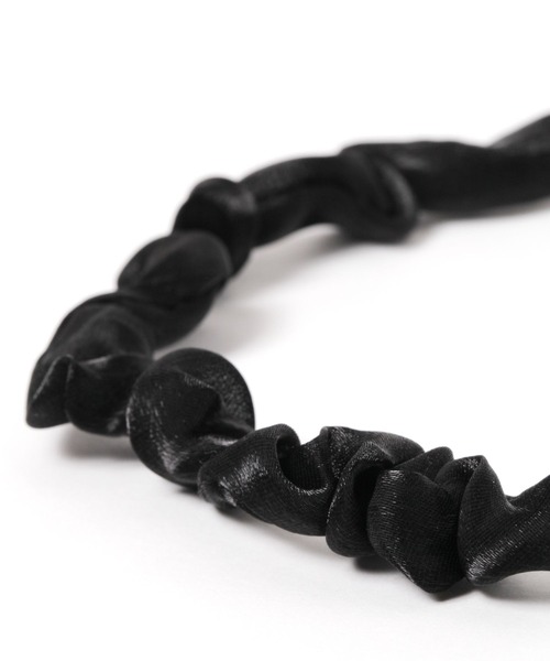 LAKOLE（ラコレ）の「ループシフォンカチューシャ / 156392（カチューシャ・レディース・グレー/ブラック・FREE）」の4枚目の写真