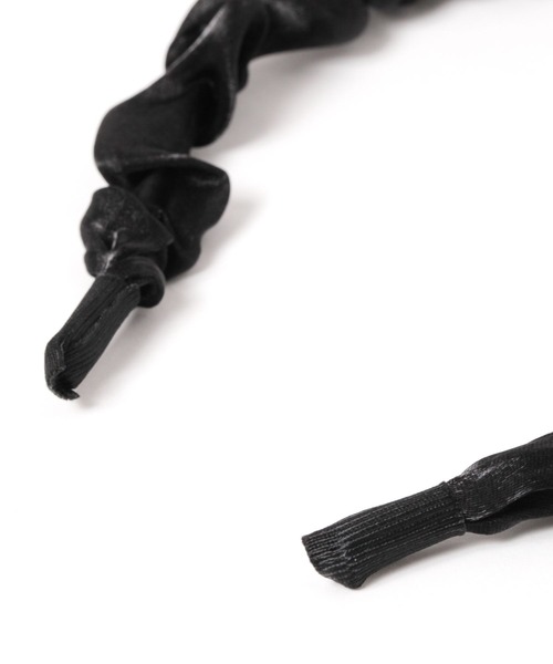 LAKOLE（ラコレ）の「ループシフォンカチューシャ / 156392（カチューシャ・レディース・グレー/ブラック・FREE）」の5枚目の写真