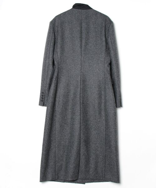 JOHN LAWRENCE SULLIVAN チェスターコート ダークグレー JOHN LAWRENCE SULLIVAN（ジョンローレンスサリバン
