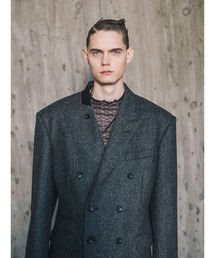 JOHN LAWRENCE SULLIVAN サリバン　ツイードチェスターコート JOHN LAWRENCE SULLIVAN（ジョンローレンスサリバン）の「TWEED