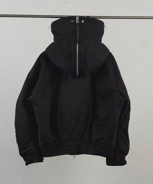 NVRFRGT/ネヴァーフォーゲット】PADDED HOODED BOMBER JACKET
