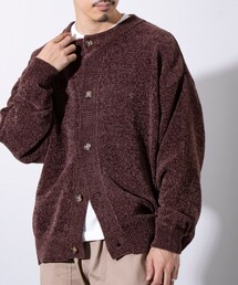 【限定展開】【GLOSTER/グロスター】モールクルーネックカーディガン