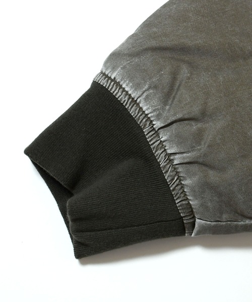 Ritzy(リッツィー)の「Vintage-like heavy nylon twill MA-1 blouson/ヴィンテージライク ヘビーナイロンツイル MA-1 ブルゾン(MA-1・メンズ・カーキ/ブラック/グリーン系その他/ブラック系その他・XL/L/M)」の11枚目の写真