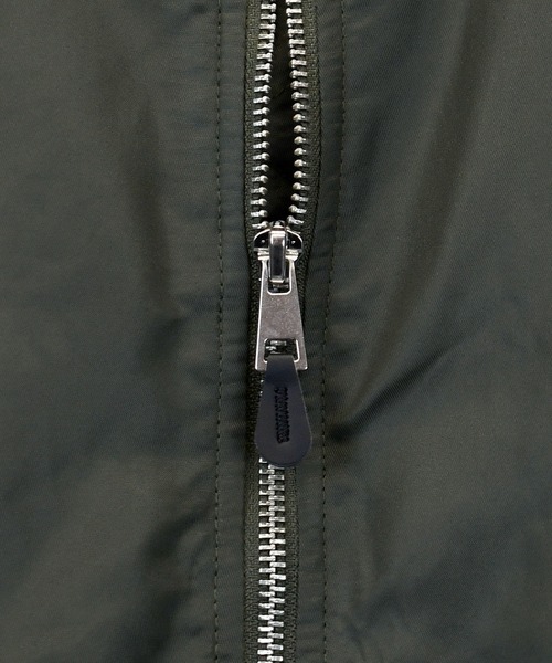 Ritzy(リッツィー)の「Vintage-like heavy nylon twill MA-1 blouson/ヴィンテージライク ヘビーナイロンツイル MA-1 ブルゾン(MA-1・メンズ・カーキ/ブラック/グリーン系その他/ブラック系その他・XL/L/M)」の14枚目の写真