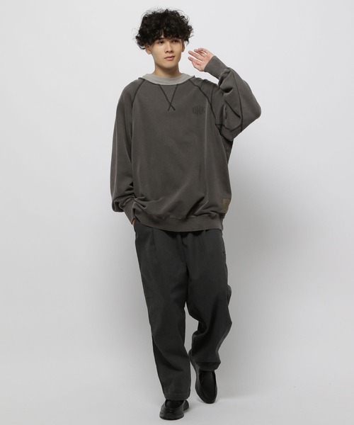 NATOKii 2024 ピグメントスウェット　新品　ニコアンド NATOKii 2024 ピグメントスウェット 新品 ニコアンド