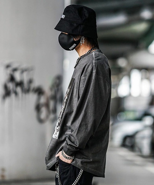 DIVINER(ディヴァイナー)の「CrematoriumL/TEE(チャコール)(Tシャツ/カットソー・メンズ・チャコール・M/L)」の6枚目の写真