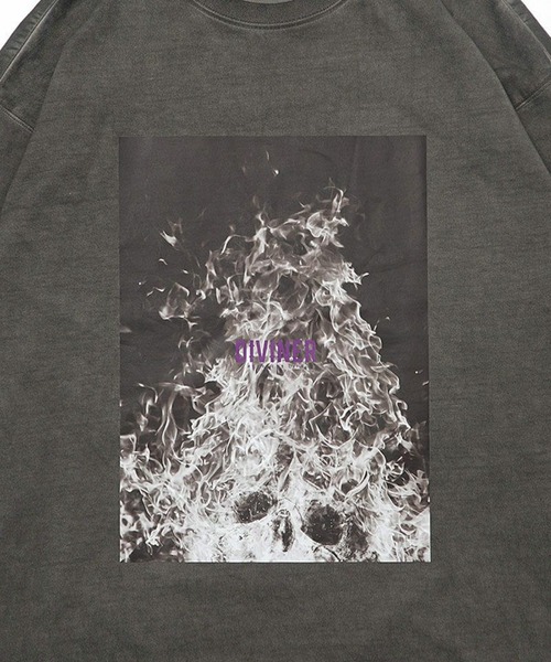 DIVINER(ディヴァイナー)の「CrematoriumL/TEE(チャコール)(Tシャツ/カットソー・メンズ・チャコール・M/L)」の2枚目の写真