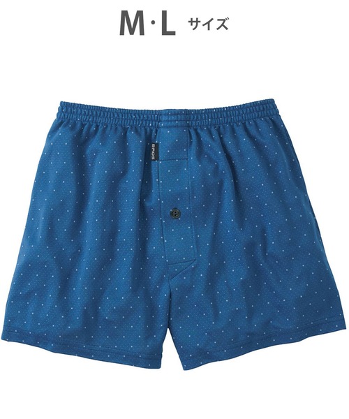 BROS by WACOALMEN（ブロスバイワコールメン）の「トランクス　前開き（トランクス・メンズ・ブルー/グレー/オレンジ/ネイビー/ブラウン系その他/グリーン/ダークブラウン・M/L）」の6枚目の写真