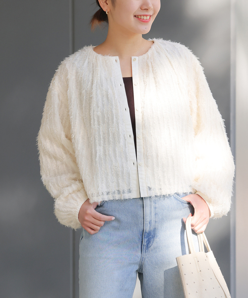 【セール】フェザーチュールギャザーブラウス（シャツ/ブラウス）｜JOURNAL STANDARD relume（ジャーナルスタンダード レリューム）