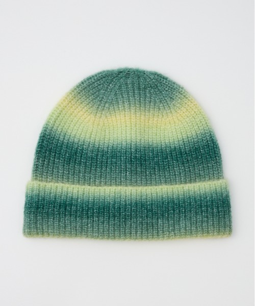 GRADATION KNIT BEANIE グラデーション ニット ビーニー（ニットキャップ/ビーニー）｜SLY（スライ）