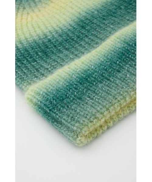 GRADATION KNIT BEANIE グラデーション ニット ビーニー（ニットキャップ/ビーニー）｜SLY（スライ）