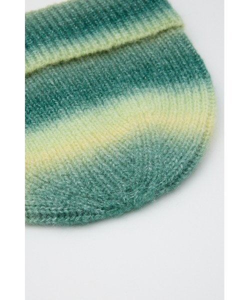 GRADATION KNIT BEANIE グラデーション ニット ビーニー（ニットキャップ/ビーニー）｜SLY（スライ）