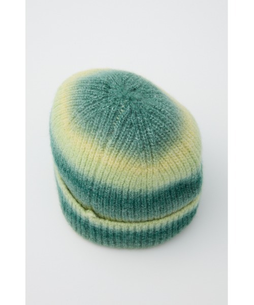 GRADATION KNIT BEANIE グラデーション ニット ビーニー（ニットキャップ/ビーニー）｜SLY（スライ）