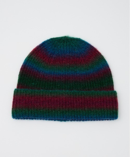GRADATION KNIT BEANIE グラデーション ニット ビーニー（ニットキャップ/ビーニー）｜SLY（スライ）