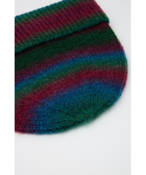GRADATION KNIT BEANIE グラデーション ニット ビーニー（ニットキャップ/ビーニー）｜SLY（スライ）