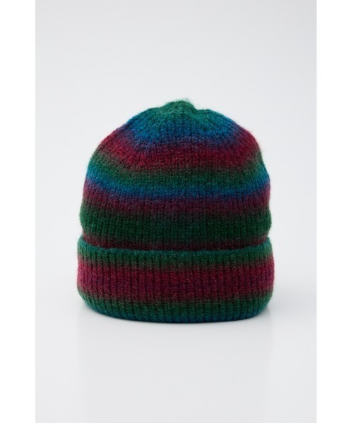 GRADATION KNIT BEANIE グラデーション ニット ビーニー（ニットキャップ/ビーニー）｜SLY（スライ）