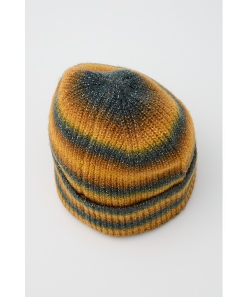 GRADATION KNIT BEANIE グラデーション ニット ビーニー（ニットキャップ/ビーニー）｜SLY（スライ）