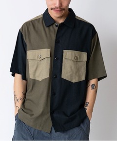 【涼】麻レーヨンシャツ