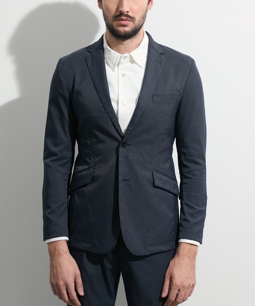 HIDEAWAYS NICOLE（ハイダウェイニコル）の「エアリードビージャケット（テーラードジャケット・メンズ・ブラック/ネイビー・LARGE/MEDIUM/X-LARGE）」の15枚目の写真