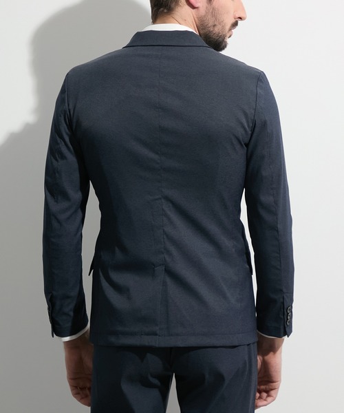 HIDEAWAYS NICOLE（ハイダウェイニコル）の「エアリードビージャケット（テーラードジャケット・メンズ・ブラック/ネイビー・LARGE/MEDIUM/X-LARGE）」の13枚目の写真