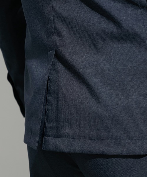 HIDEAWAYS NICOLE（ハイダウェイニコル）の「エアリードビージャケット（テーラードジャケット・メンズ・ブラック/ネイビー・LARGE/MEDIUM/X-LARGE）」の7枚目の写真